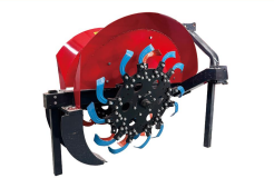 Double disc trencher