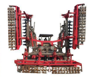 Folding-wing Combined Land Preparation Machine