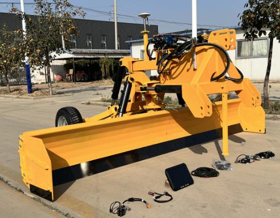 Satellite five-cylinder hydraulic scraper grader
