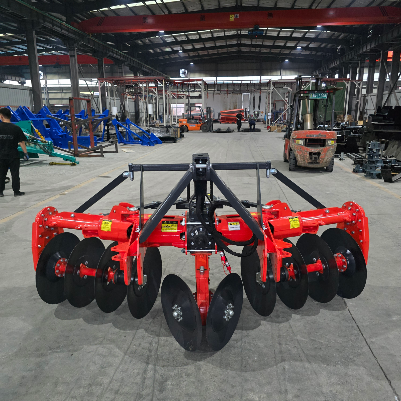 Power-driven Disc Plow